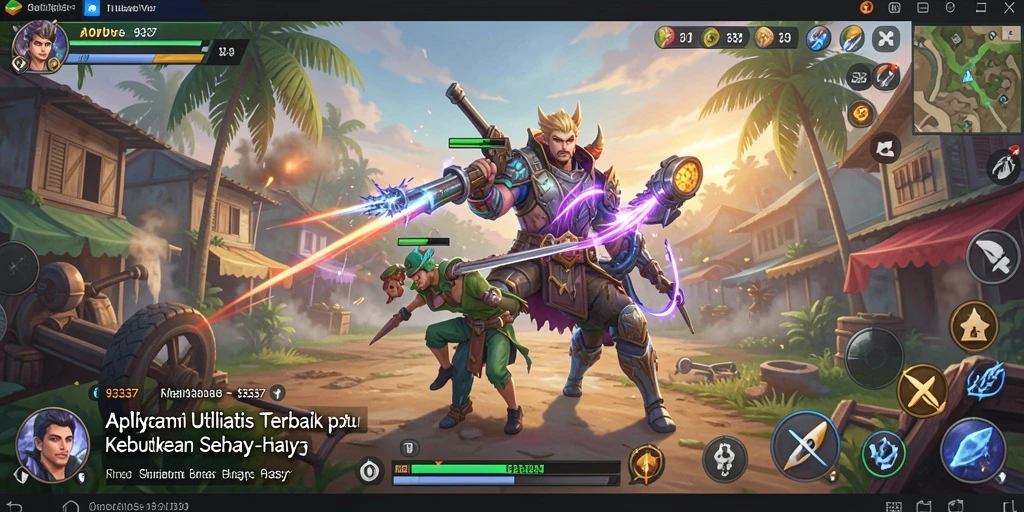Screenshot aplikasi 93337 dengan fitur manajemen tugas yang elegan.
