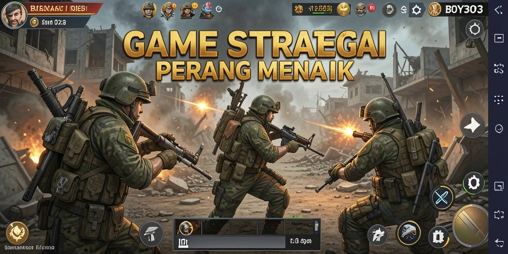 Tangkapan layar dari gameplay mendebarkan BOY303 dengan pertempuran strategis.