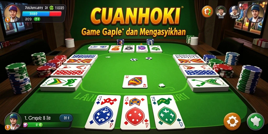Screenshot gameplay CUANHOKI dengan suasana seru dan grafik menarik.