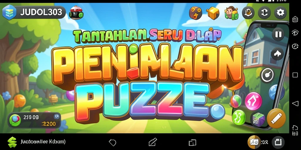 Screenshot gameplay JUDOL303 menampilkan tantangan Puzzle yang menarik.