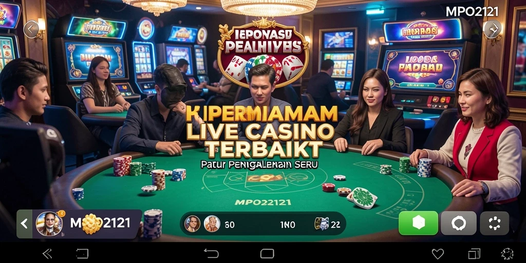 Gameplay menarik di MPO2121 yang menawarkan keseruan Live Casino.