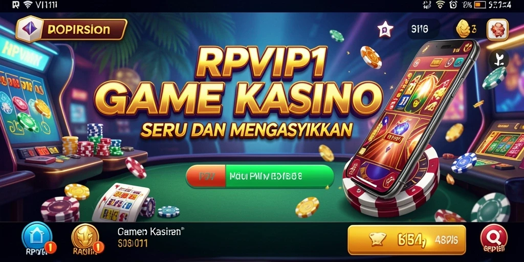 Screenshot menampilkan gameplay seru dari RPVIP1 di ruang Kasino.